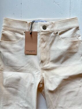 MM Lafleur Cream Skinny Jeans